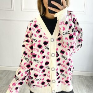 Cardigan dama Chic alb - imagine 1