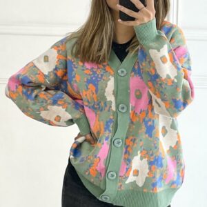 Cardigan dama Lisa vernil - imagine 1