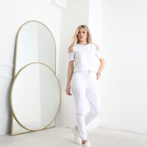 Compleu dama Amy Alb - imagine 1