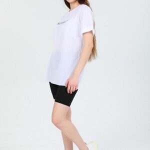 Compleu dama Bumbac Butterly Alb - imagine 2