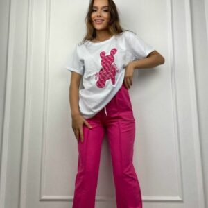 Compleu dama ChainMyBear Fucsia - imagine 1