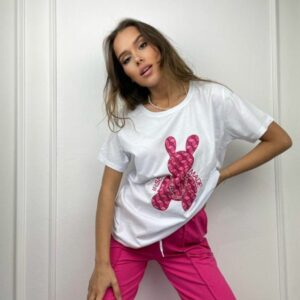 Compleu dama ChainMyBear Fucsia - imagine 2