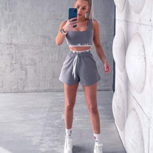 Compleu dama GymClub Gri - imagine 1