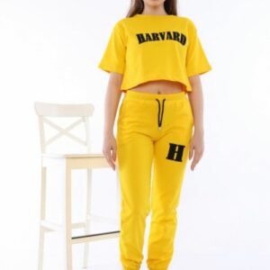 Compleu dama Harvard Galben - imagine 3