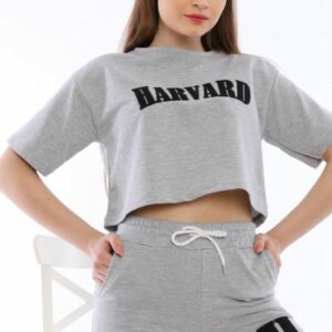 Compleu dama Harvard Gri - imagine 4