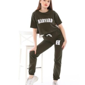 Compleu dama Harvard Kaki - imagine 1