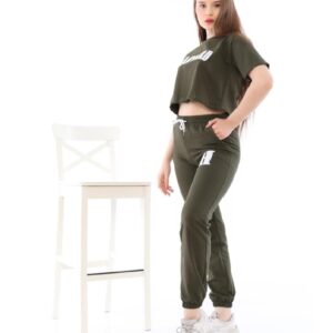 Compleu dama Harvard Kaki - imagine 4