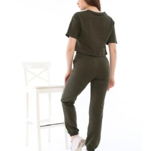 Compleu dama Harvard Kaki - imagine 5