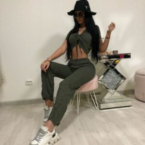 Compleu dama BowMe kaki - imagine 1
