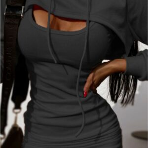 Compleu dama CoverMe negru - imagine 1
