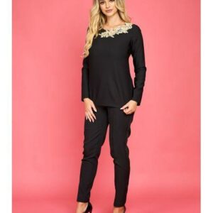Compleu dama Yanika negru - imagine 4