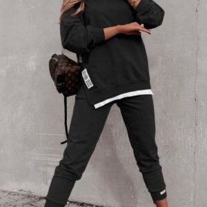 Compleu dama sport People Negru - imagine 1