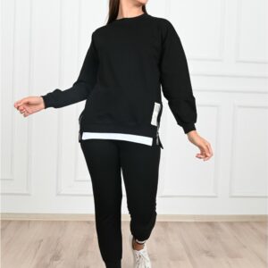 Compleu dama sport People Negru - imagine 4