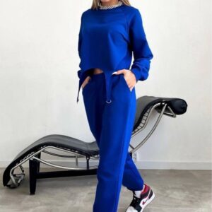 Compleu dama sport Portia Albastru - imagine 1