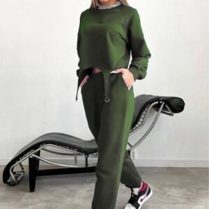 Compleu dama sport Portia Kaki - imagine 1