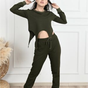 Compleu dama sport Portia Kaki - imagine 4