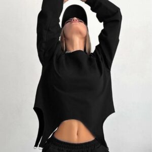 Compleu dama sport Portia Negru - imagine 2