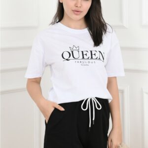 Compleu dama sport Queen Negru - imagine 1