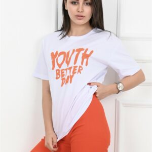 Compleu dama sport Youth Portocaliu - imagine 2