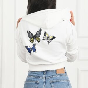 Hanorac Sport dama Butterfly Alb - imagine 3