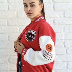 Jacheta dama sport AAA Rosu - imagine 1