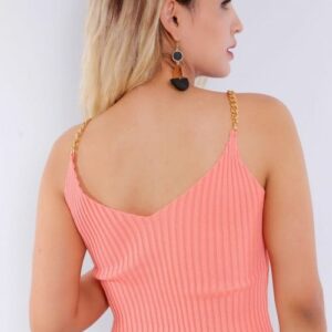 Maiou dama Summer cu striatii si lant Corai - imagine 3