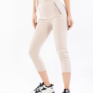 Pantaloni dama Shawnee Bej - imagine 1