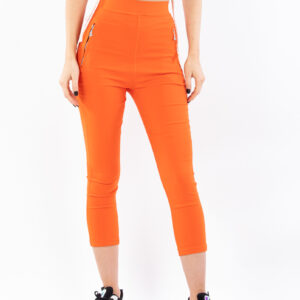 Pantaloni dama Shawnee Portocaliu - imagine 1