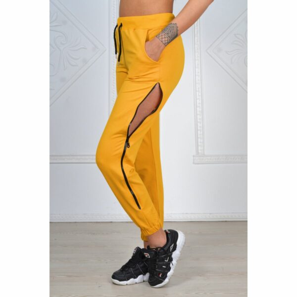 Pantaloni-casual-dama-ZipMeUp-galben.jpg