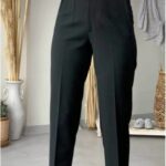 Pantaloni dama office Melinka negru