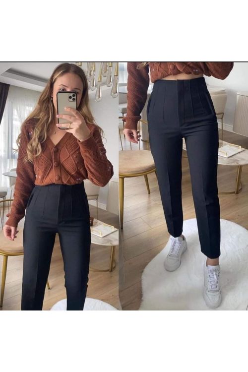 Pantaloni dama office Melinka negru