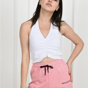 Pantaloni scurti dama LSB Roz - imagine 2