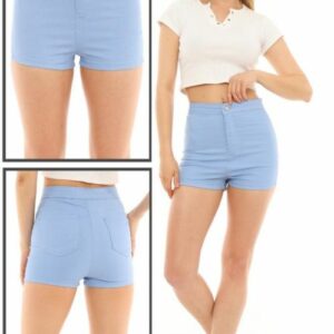 Pantaloni scurti dama Anya Albastru - imagine 1