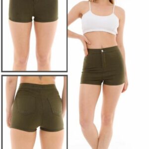 Pantaloni scurti dama Anya Kaki - imagine 1