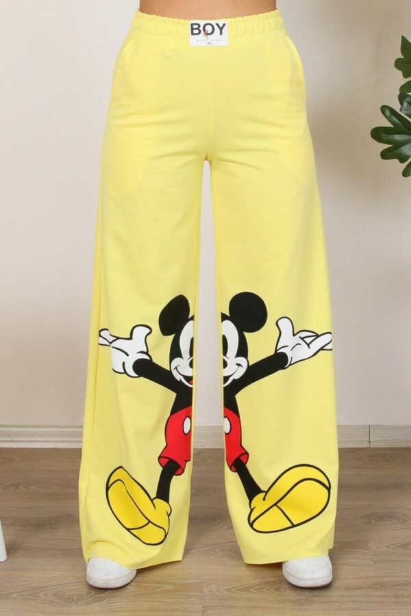 Pantaloni-sport-dama-Mickey-galben.jpg