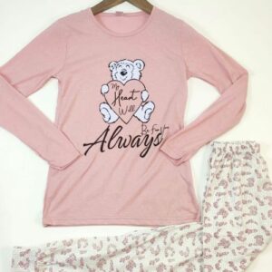 Pijama dama My Heart Always Yours somon - imagine 2