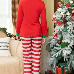 Pijama dama motive Craciun Familie - imagine 2