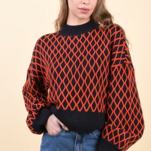 Pulover dama Noisy May Rosu - imagine 2