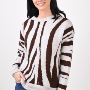 Pulover dama Pieces Tebra Maro - imagine 1