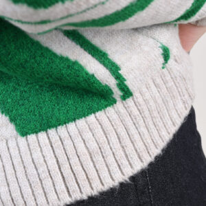 Pulover dama Pieces Tebra Verde - imagine 4