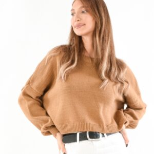 Pulover dama Tricotat Lyla Maro - imagine 1