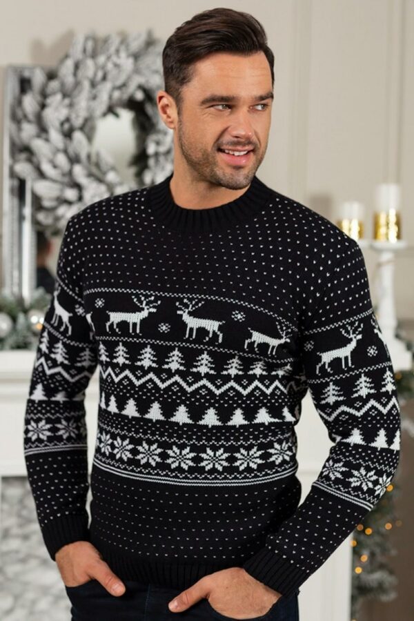 Pulover-barbat-casual-Ren-negru.jpg