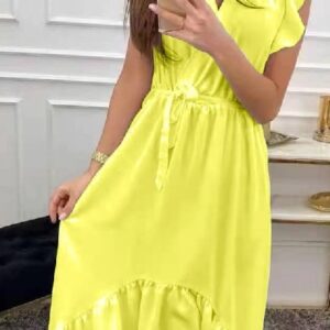Rochie Bember One Galben - imagine 1