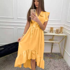 Rochie Bember One Portocaliu - imagine 1