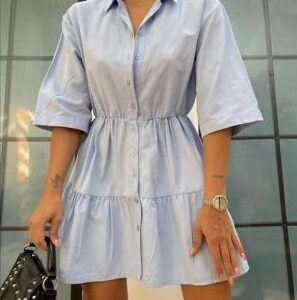 Rochie dama Camy Bleu - imagine 2