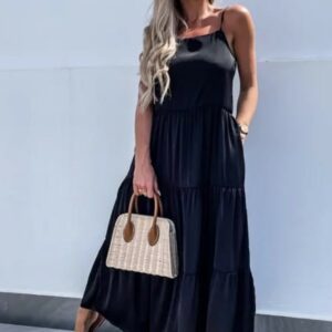 Rochie dama CoolSuumer Negru - imagine 1