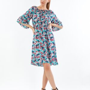 Rochie dama Fiona SS Six Verde - imagine 1