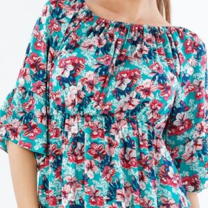 Rochie dama Fiona SS Six Verde - imagine 3