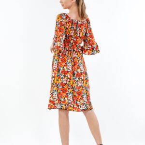 Rochie dama Fiona TT One Portocaliu - imagine 2