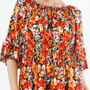 Rochie dama Fiona TT One Portocaliu - imagine 3